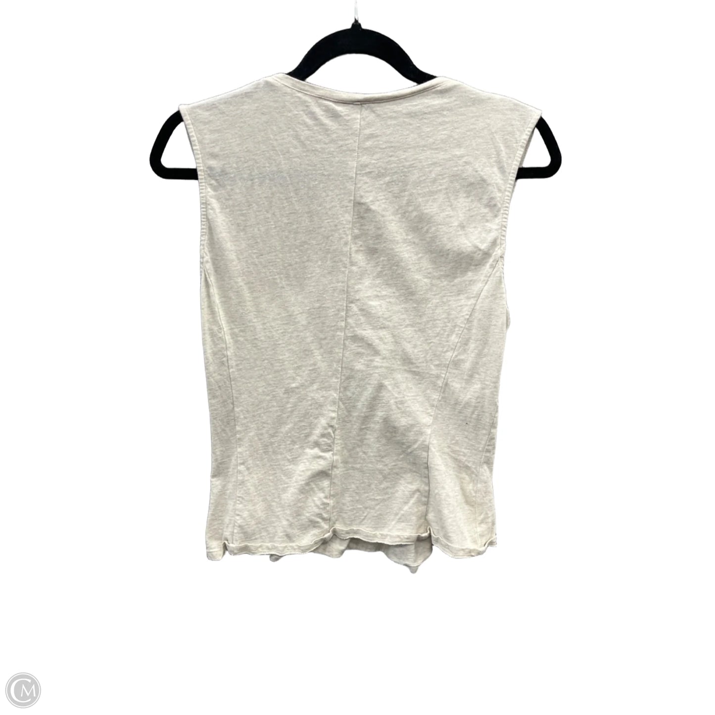 Top Sleeveless By Express In Grey, Size: M