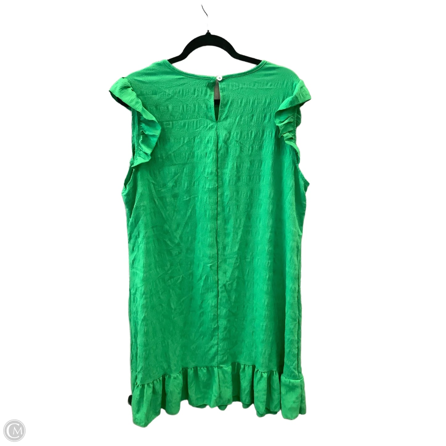 Dress Casual Midi By Shein In Green, Size: 2x