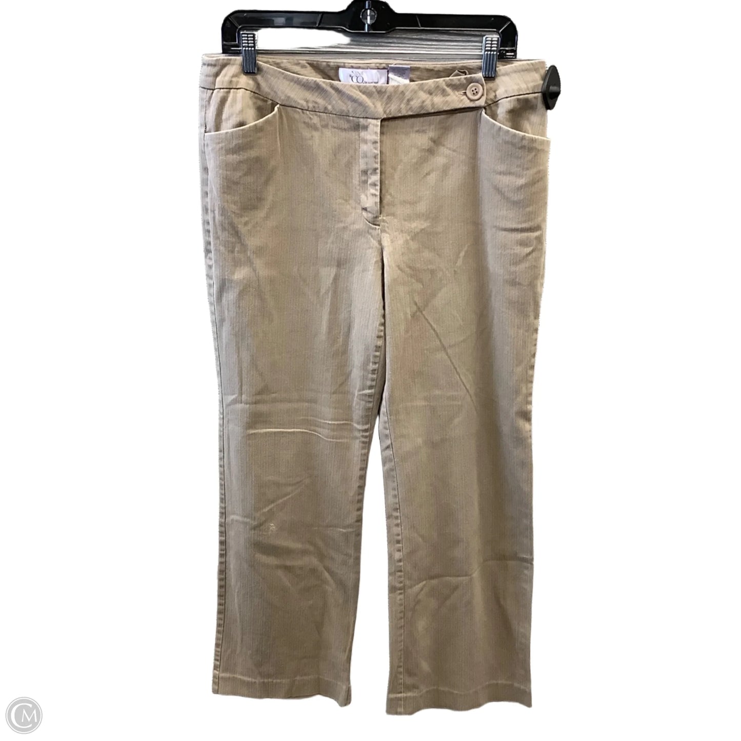 Pants Dress By Nine And Company In Brown, Size: 12