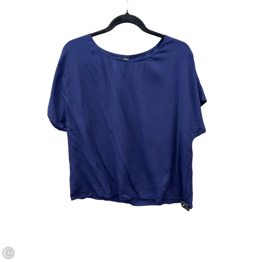 Top Short Sleeve By Clothes Mentor In Blue, Size: Xl