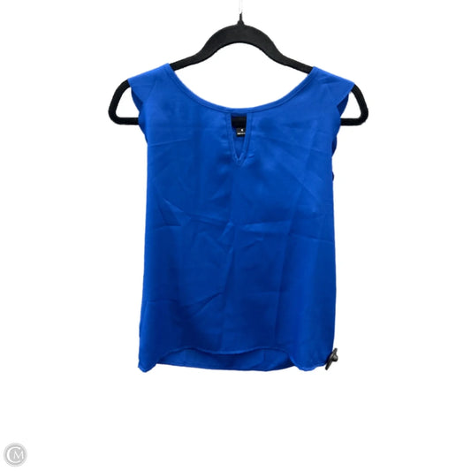 Top Sleeveless By Clothes Mentor In Blue, Size: M