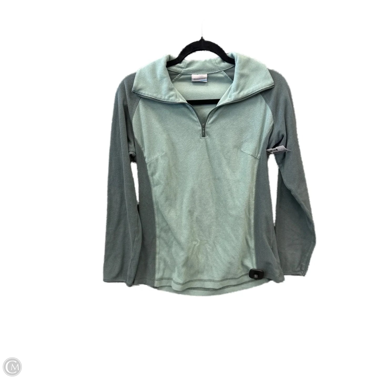 Athletic Sweatshirt Collar By Columbia In Grey, Size: M