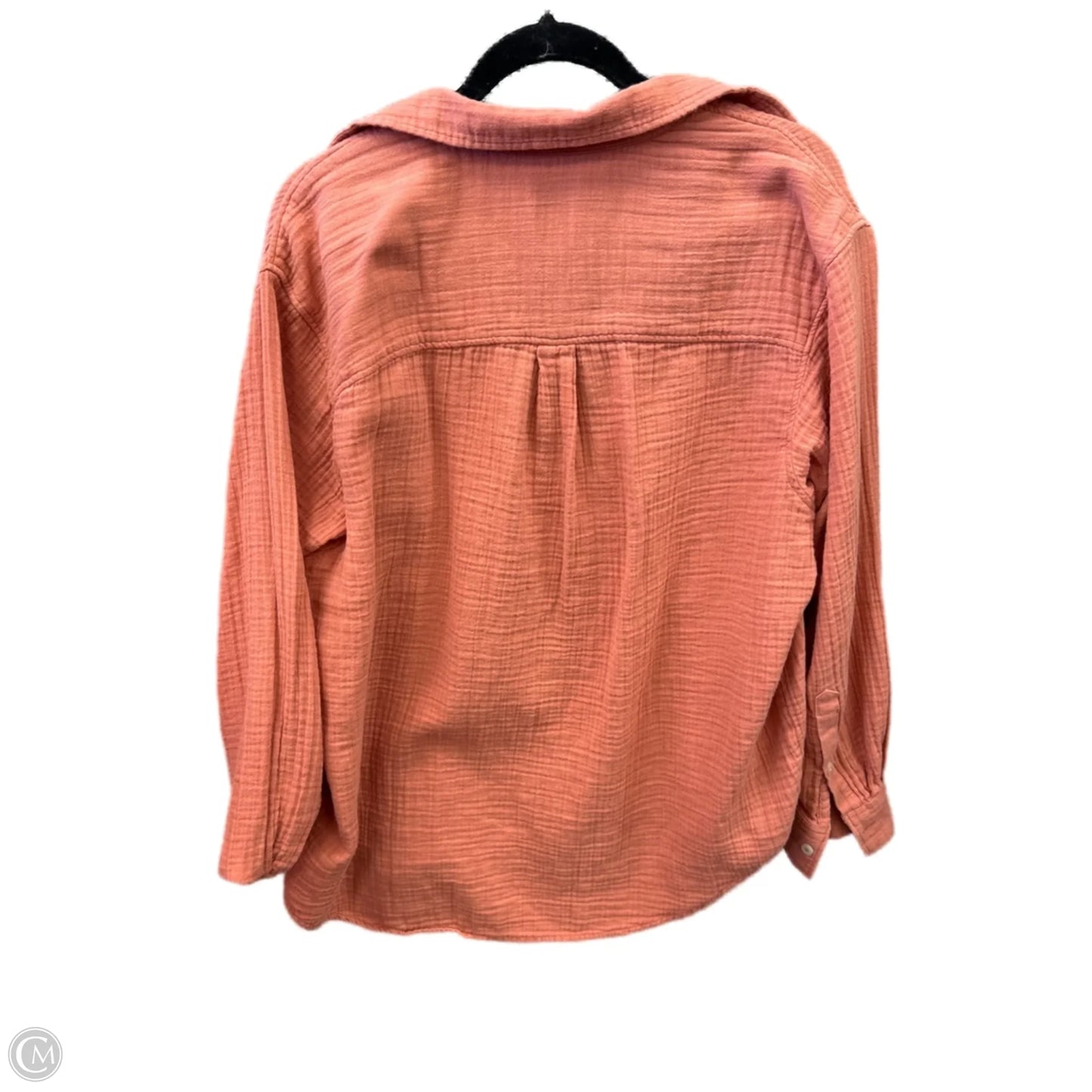 Top Long Sleeve By Gap In Coral, Size: S