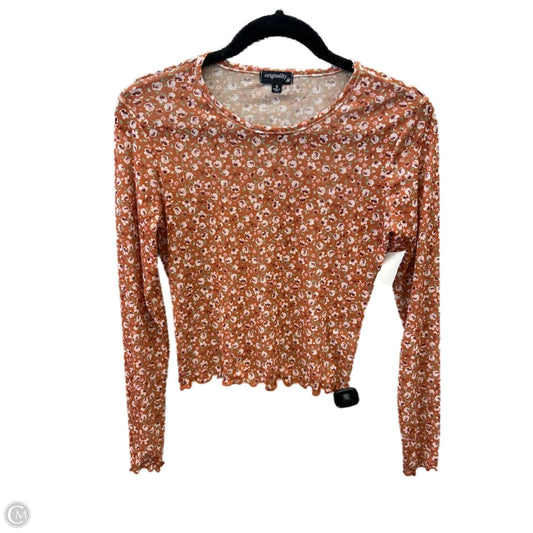 Top Long Sleeve By Clothes Mentor In Floral Print, Size: S