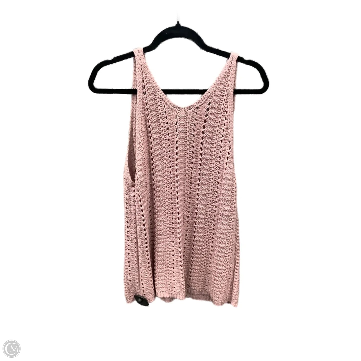 Top Sleeveless By Universal Thread In Pink, Size: L