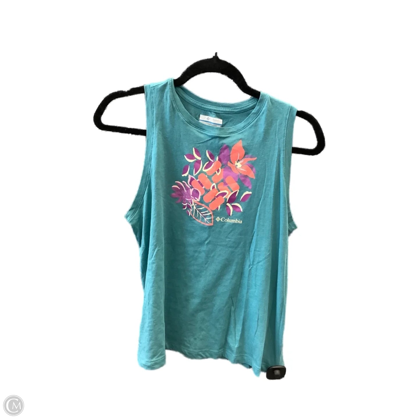 Top Sleeveless By Columbia In Blue, Size: S