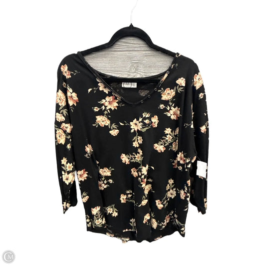 Top Long Sleeve By Maurices In Black, Size: 2x