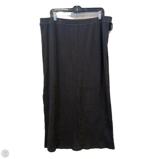 Skirt Maxi By Old Navy In Black, Size: 18