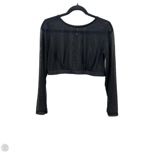 Top Long Sleeve By Torrid In Black, Size: 1x