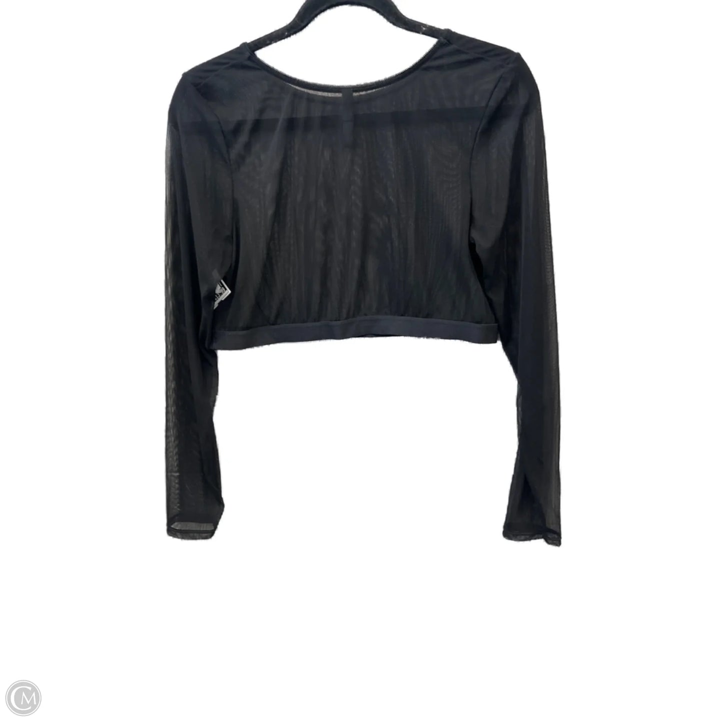 Top Long Sleeve By Torrid In Black, Size: 1x