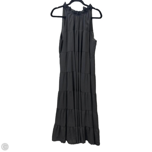 Dress Casual Maxi By Clothes Mentor In Black, Size: L