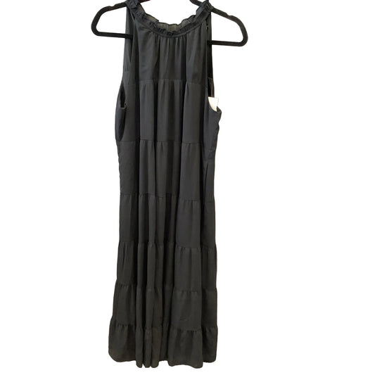 Dress Casual Maxi By Clothes Mentor In Black, Size: L