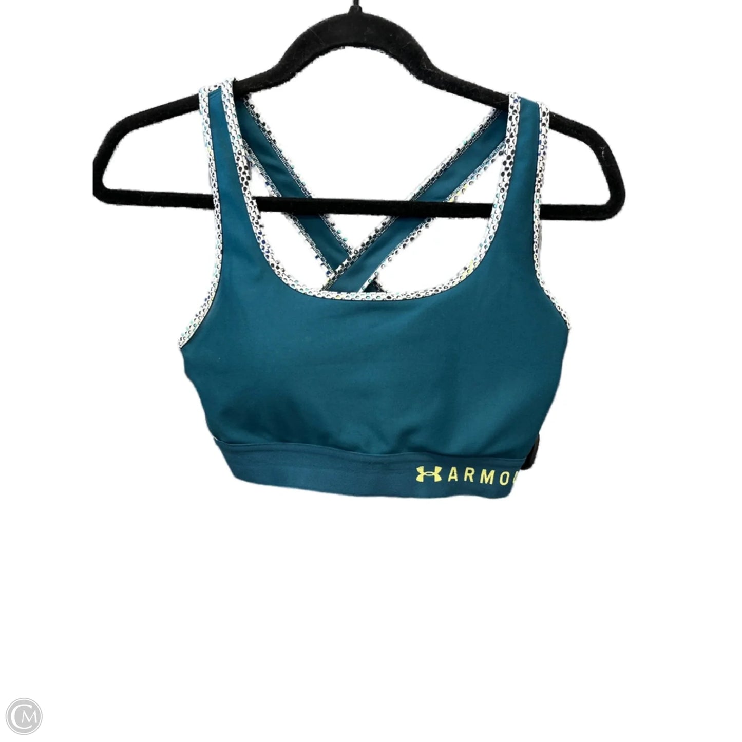 Athletic Bra By Under Armour In Green, Size: L