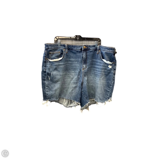 Shorts By Universal Thread In Blue Denim, Size: 22