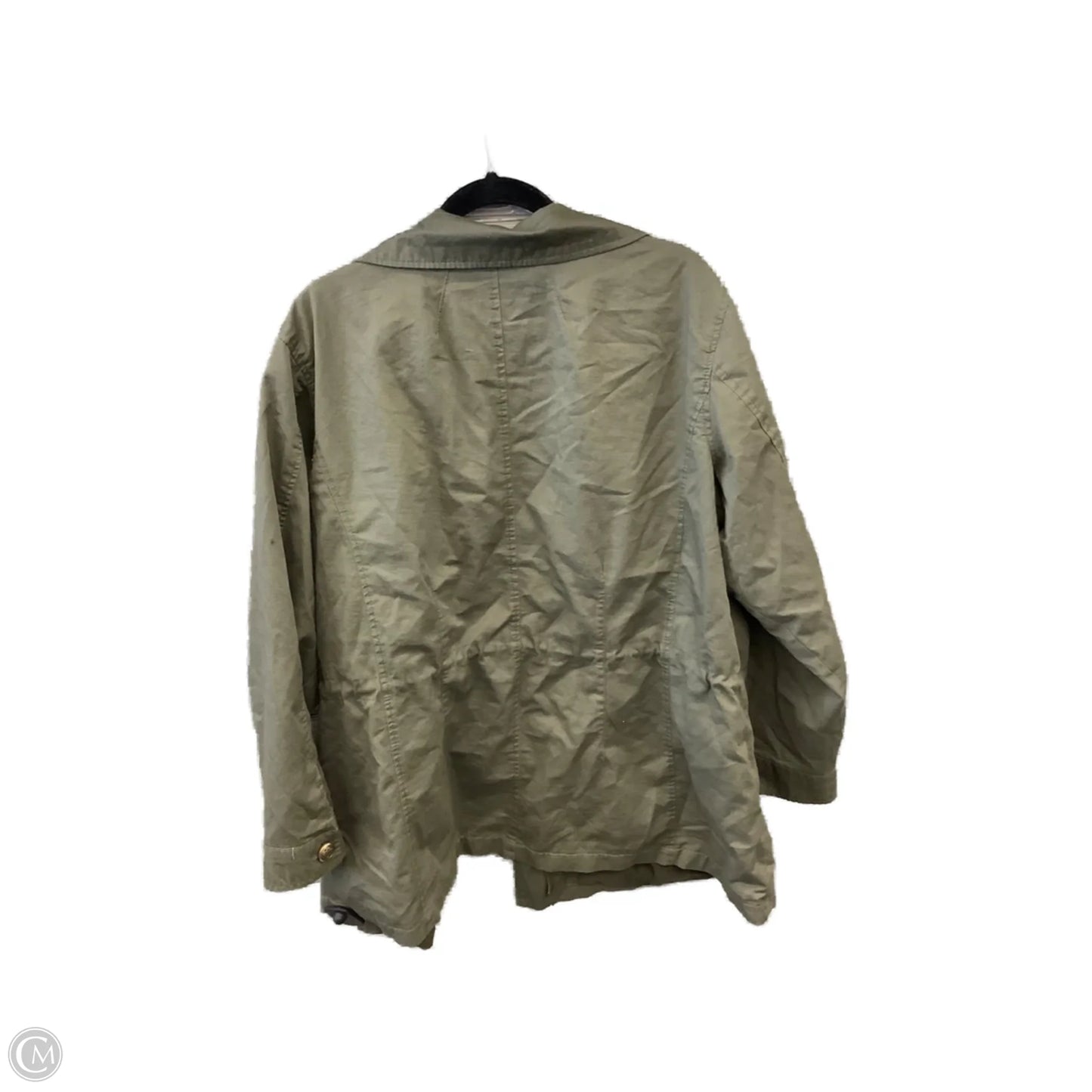 Jacket Utility By New Look In Green, Size: 3x