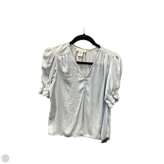 Top Short Sleeve By Cupcakes And Cashmere In Blue, Size: S