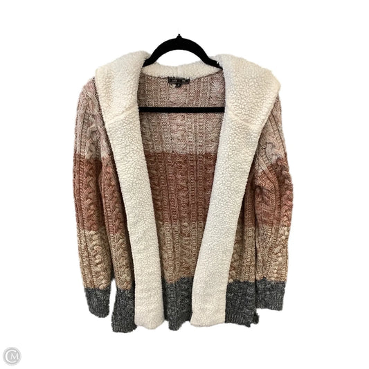 Sweater Cardigan By Clothes Mentor In Multi-colored, Size: M