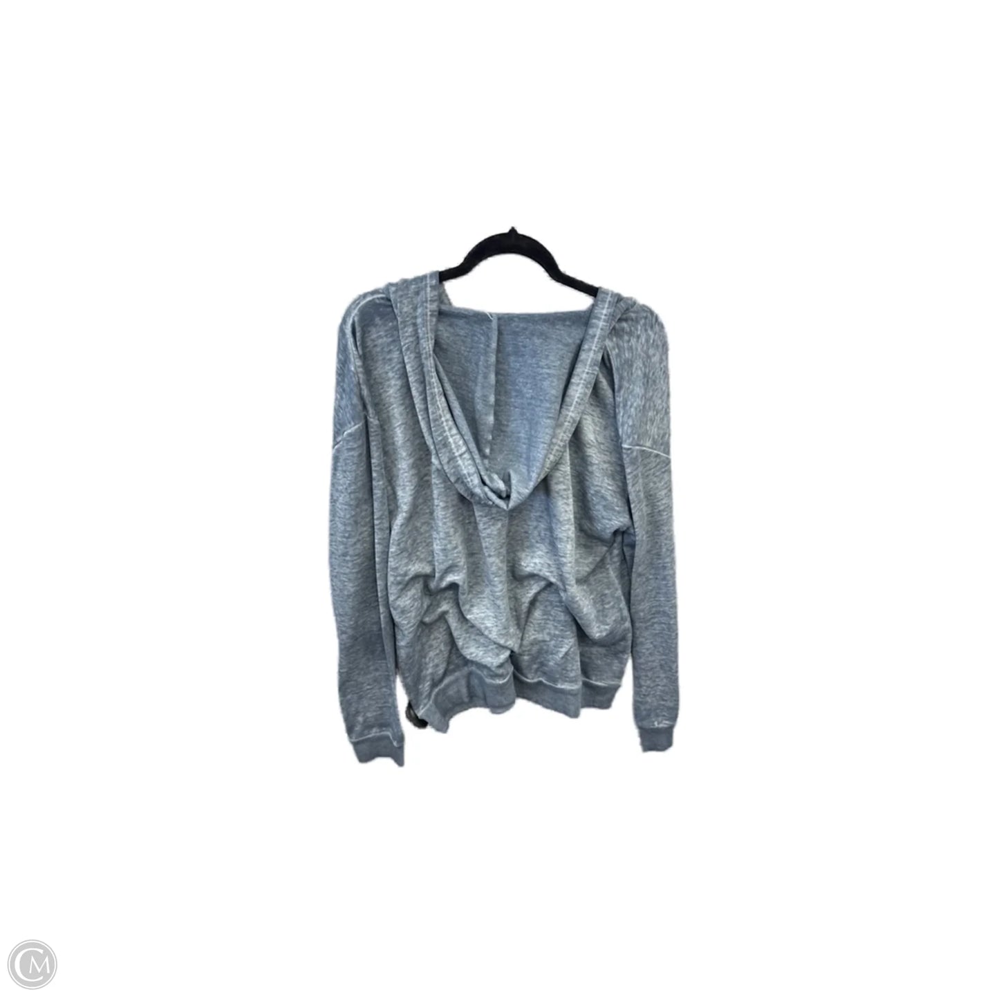 Sweatshirt Hoodie By Carly St Claire In Blue, Size: M