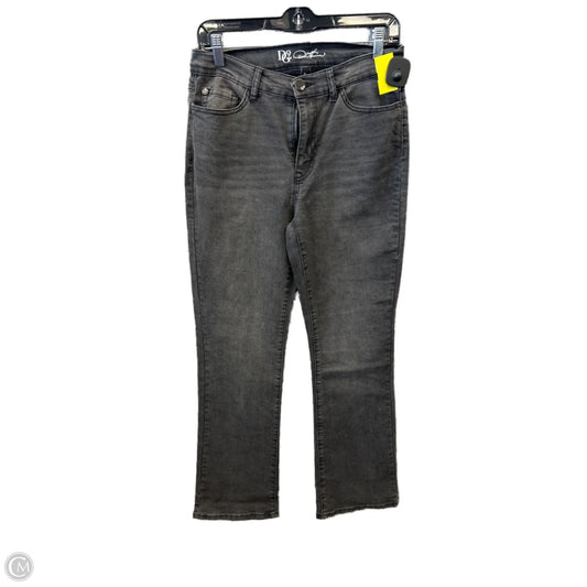 Jeans Straight By Dg2 In Grey Denim, Size: 8