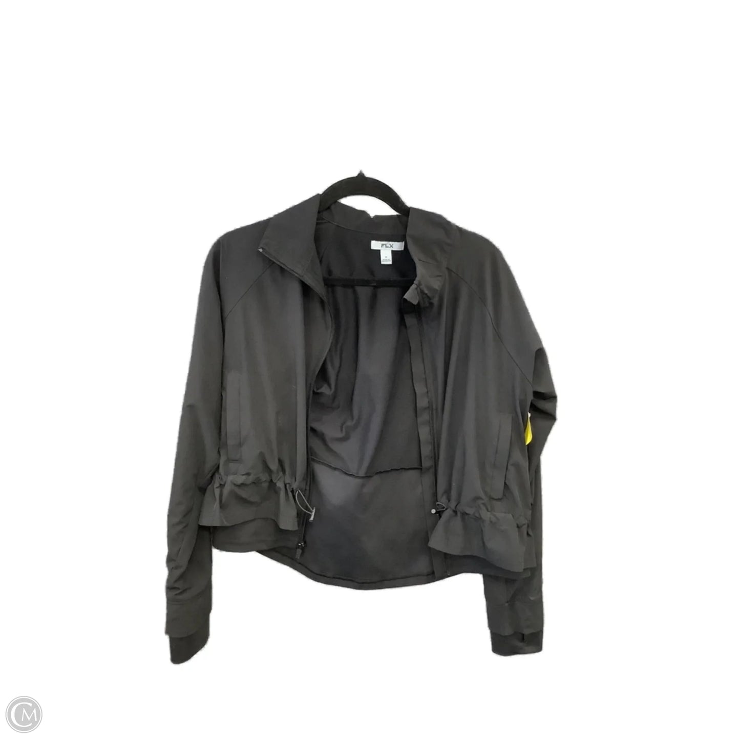 Athletic Jacket By Flx In Black, Size: M