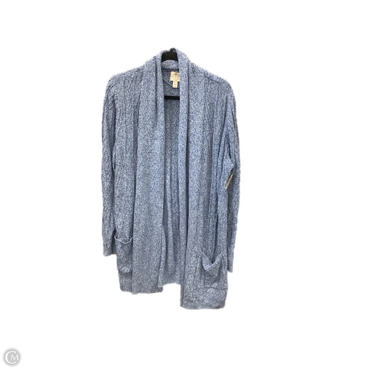 Sweater Cardigan By St Johns Bay In Blue, Size: Xxl