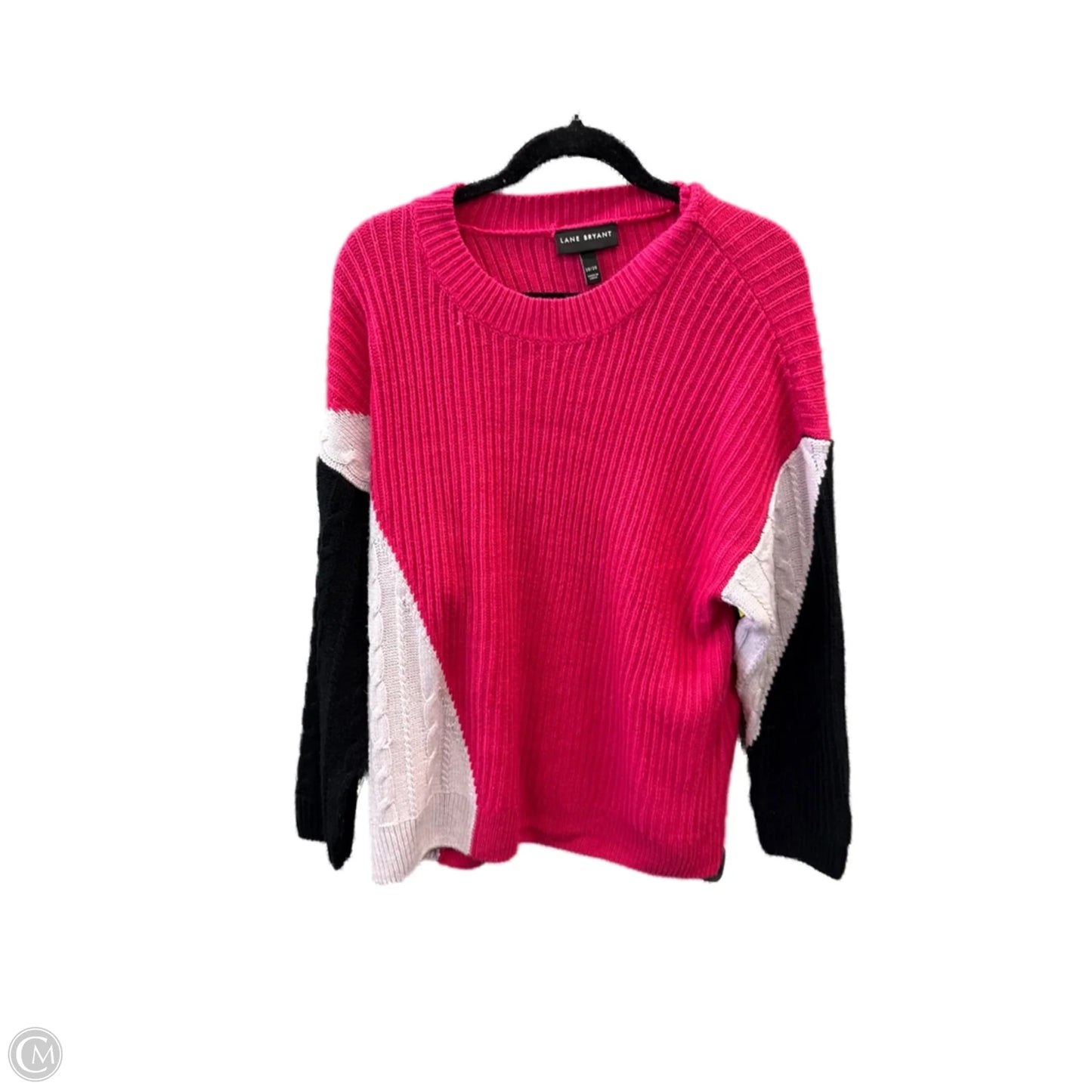 Sweater By Lane Bryant In Pink, Size: Xxl