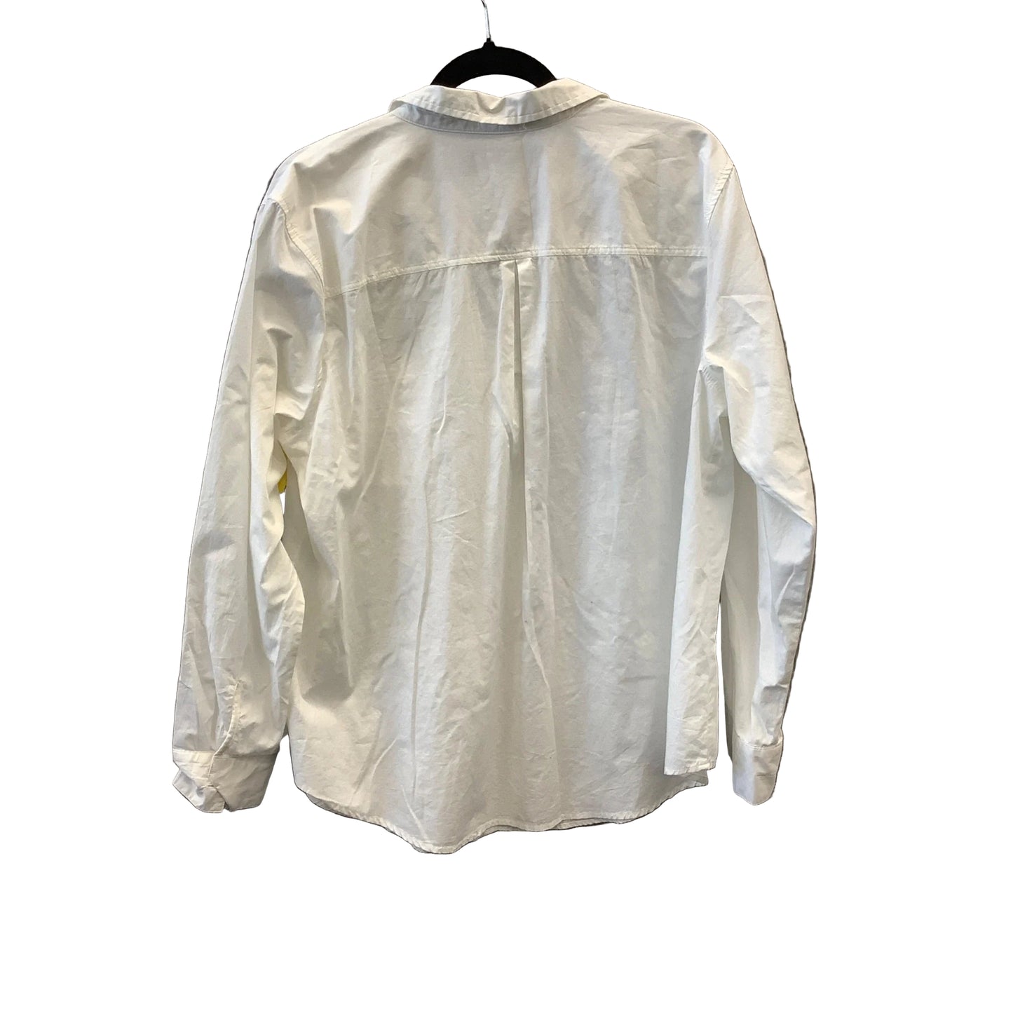 Top Long Sleeve Basic By Maurices In White, Size: Xl