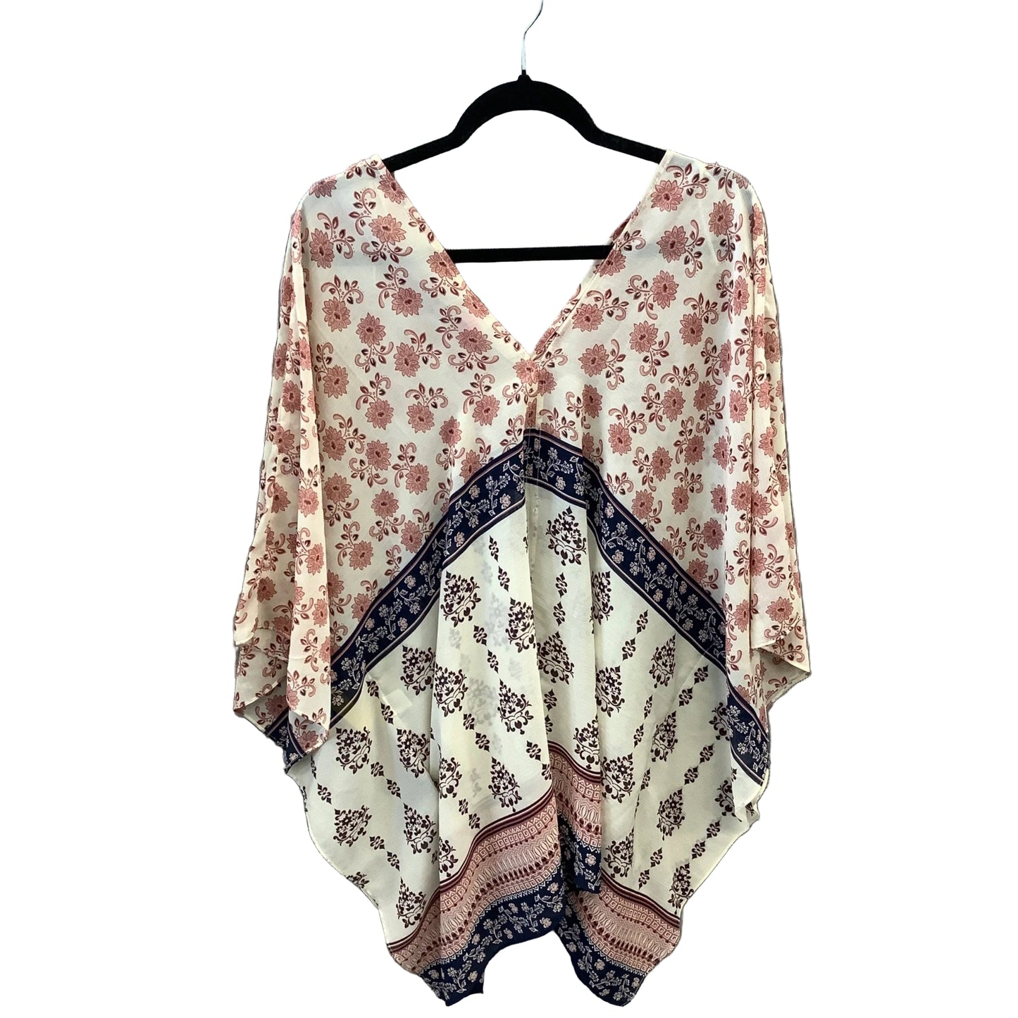Top Short Sleeve By Vince Camuto In Multi-colored, Size: Xxl