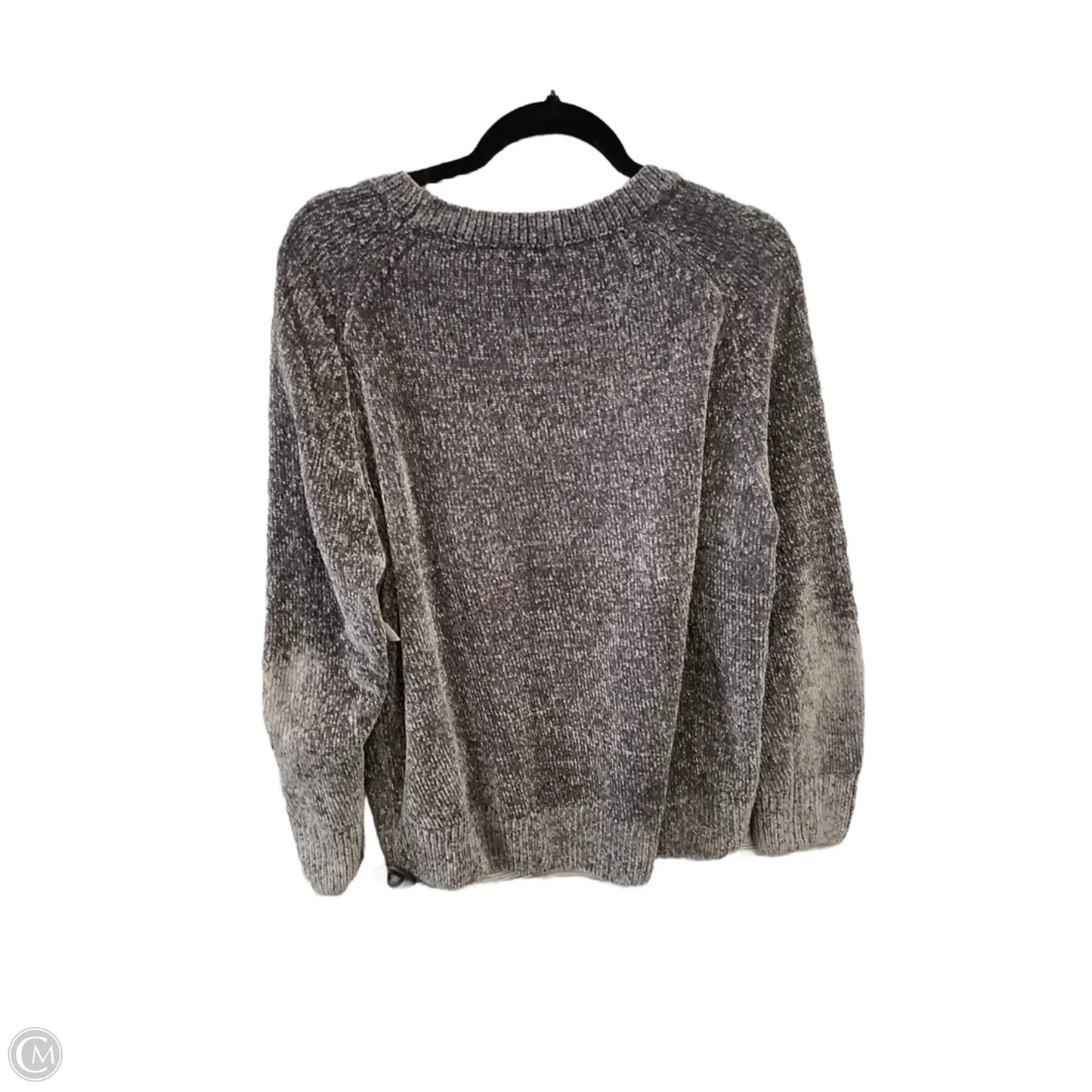 Sweater By Clothes Mentor In Grey, Size: Xl