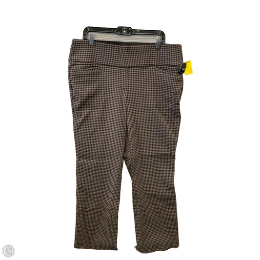 Pants Dress By Apt 9 In Plaid Pattern, Size: 14