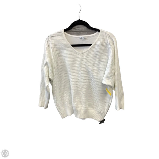 Top Long Sleeve By Vila Milano In White, Size: L