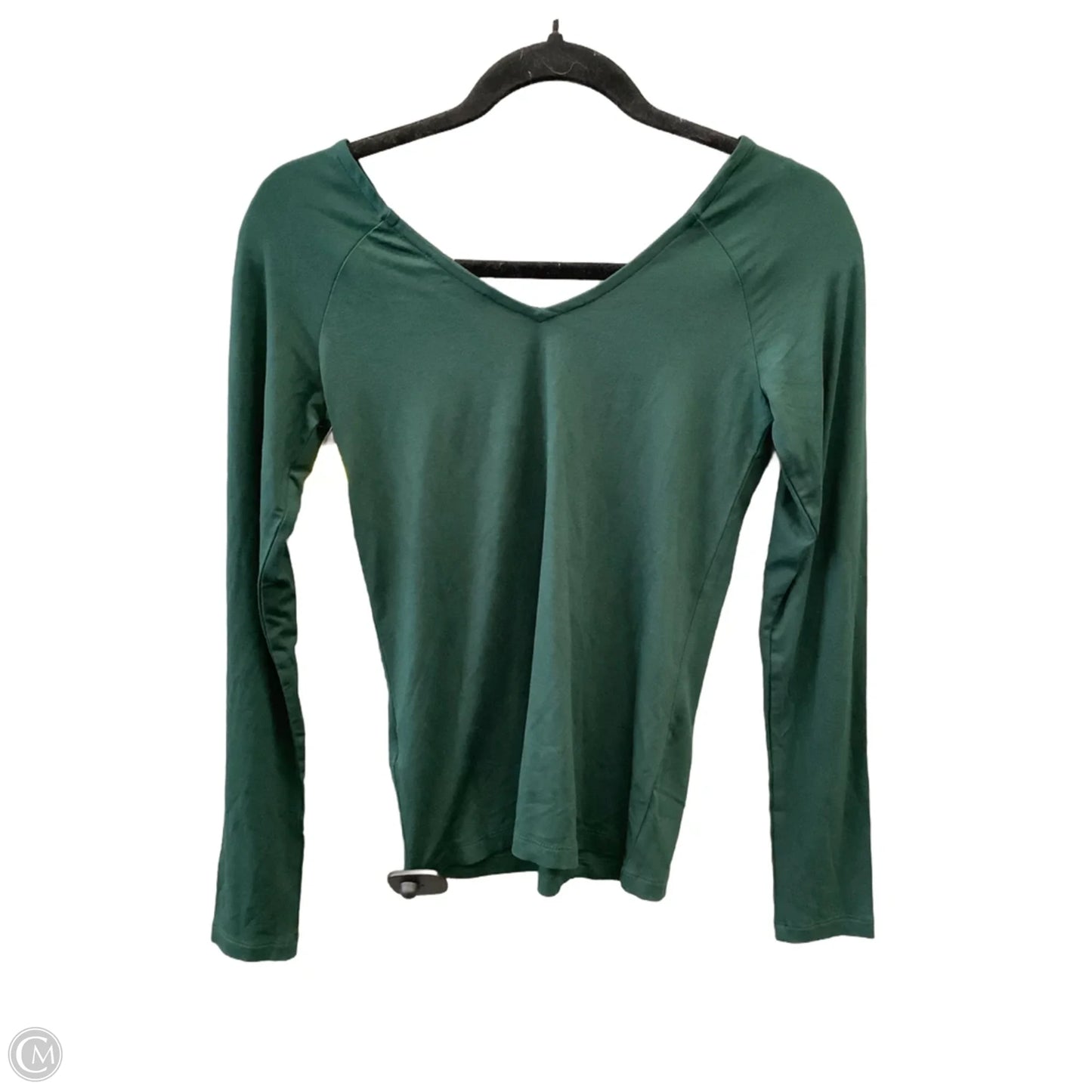 Top Long Sleeve By Madewell In Green, Size: S