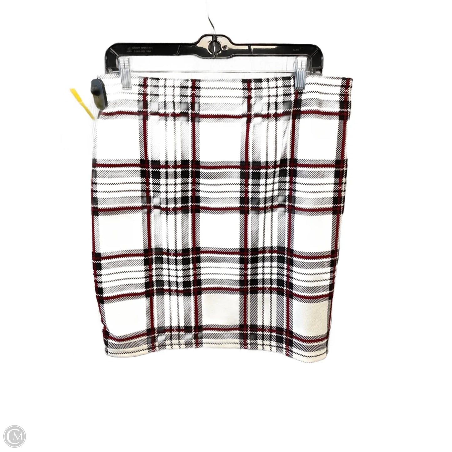 Skirt Mini & Short By Shein In Plaid Pattern, Size: 18