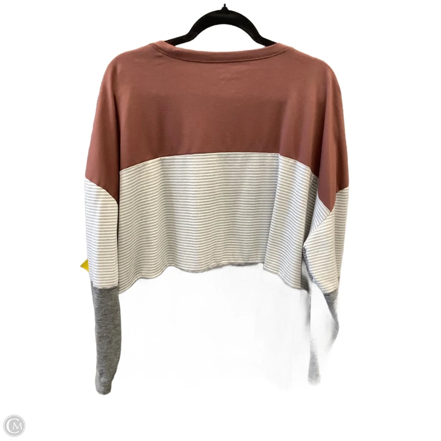 Top Long Sleeve By Maurices In Brown, Size: 3x