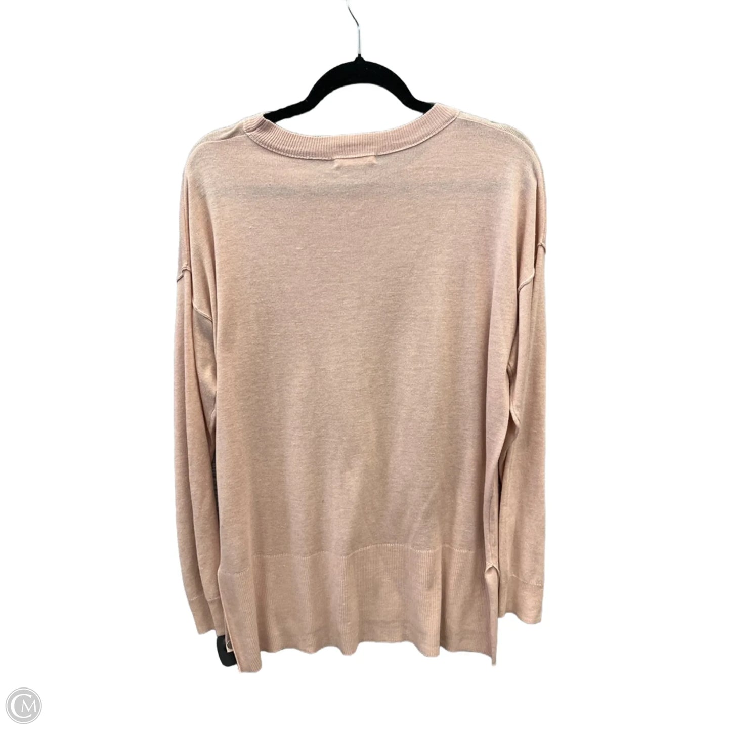 Top Long Sleeve By Be Cool In Pink, Size: M