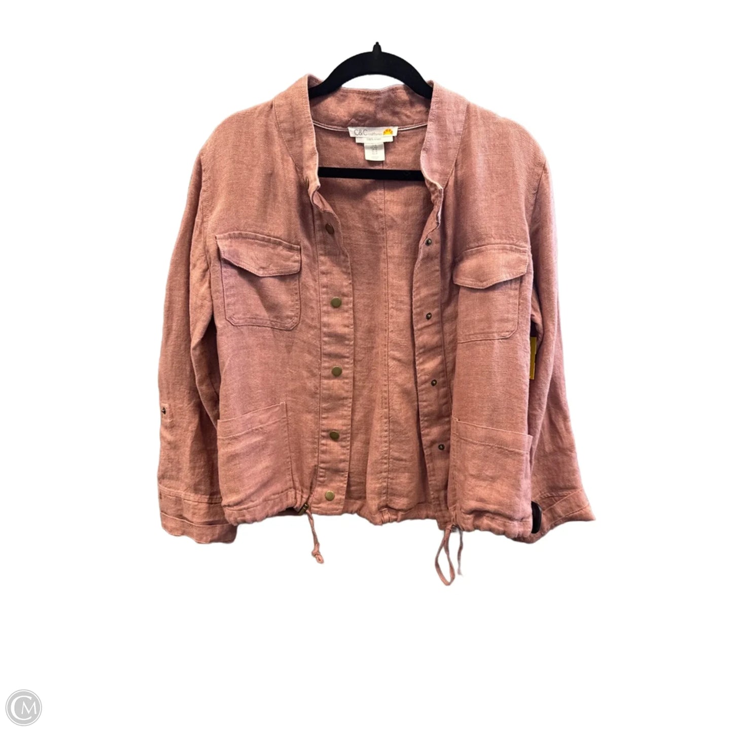 Jacket Other By C And C In Pink, Size: M