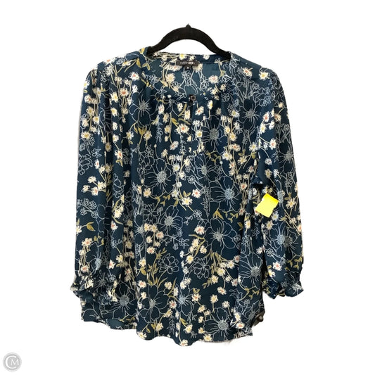 Blouse Long Sleeve By Papermoon In Floral Print, Size: M