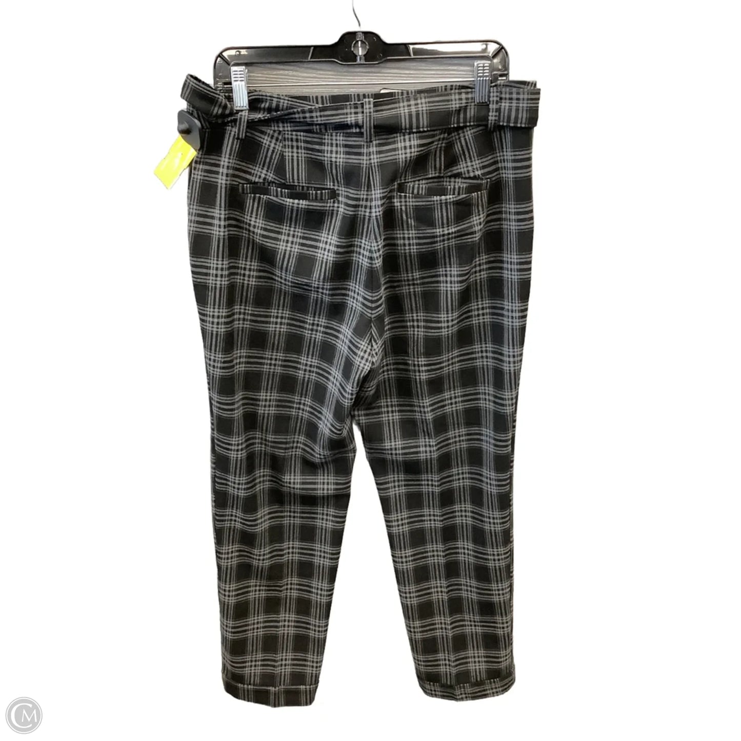 Pants Dress By Loft In Plaid Pattern, Size: 10