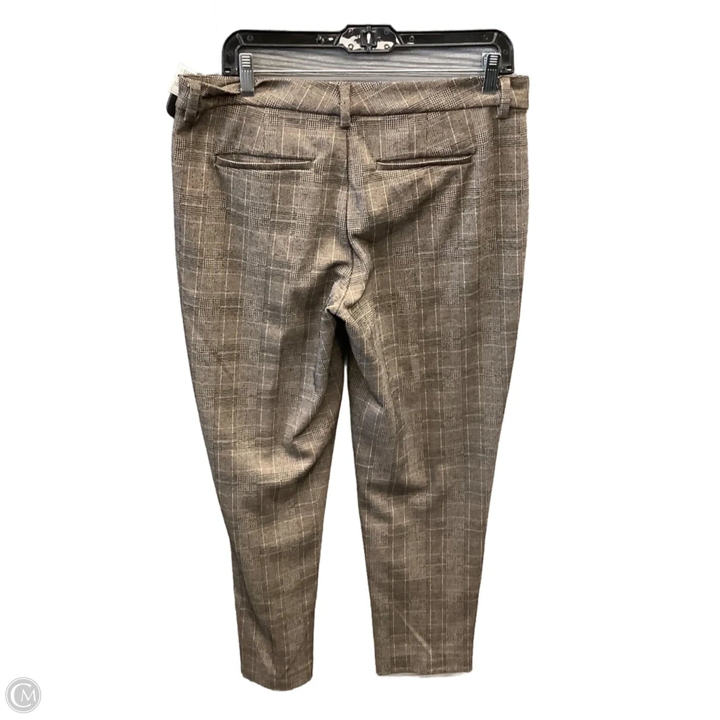 Pants Dress By Liverpool In Plaid Pattern, Size: 10