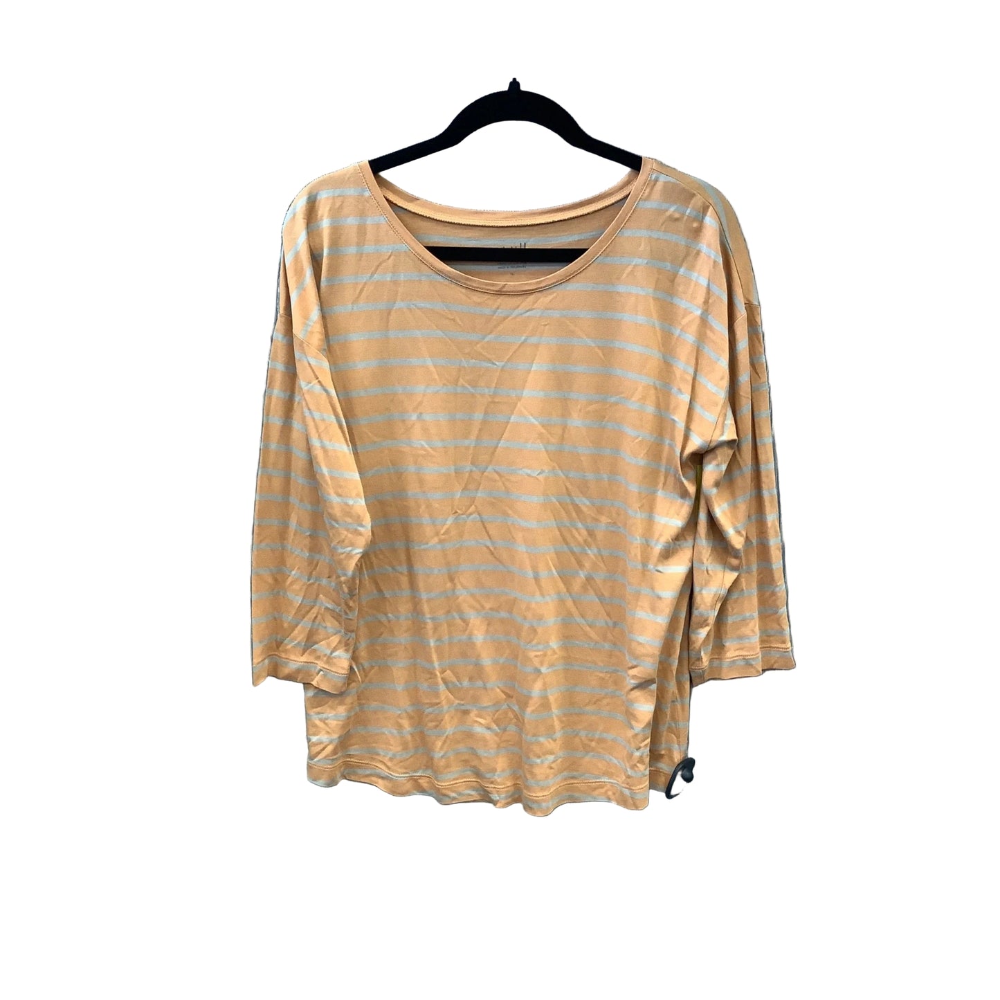 Top Long Sleeve By J. Jill In Striped Pattern, Size: M