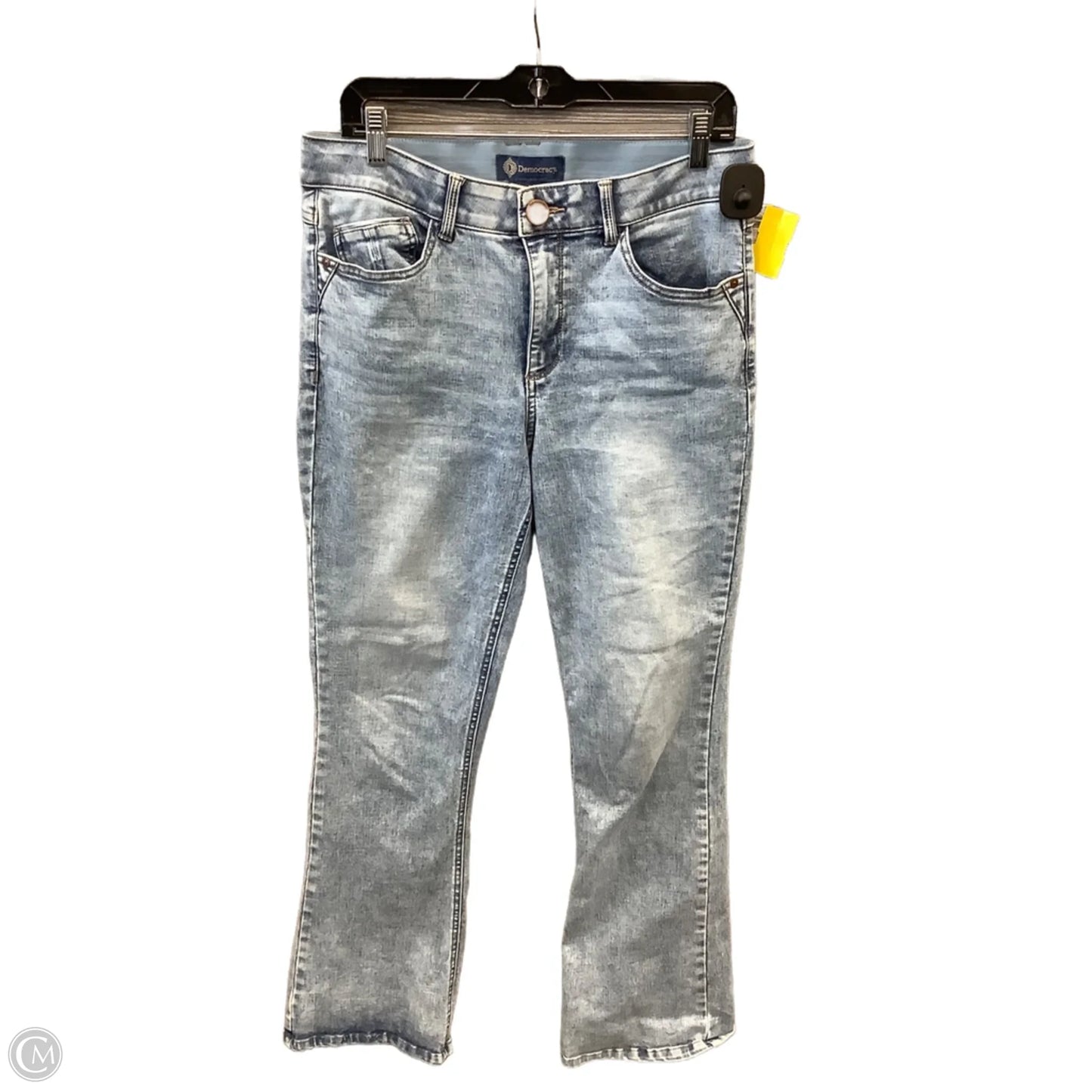 Jeans Straight By Democracy In Blue Denim, Size: 12