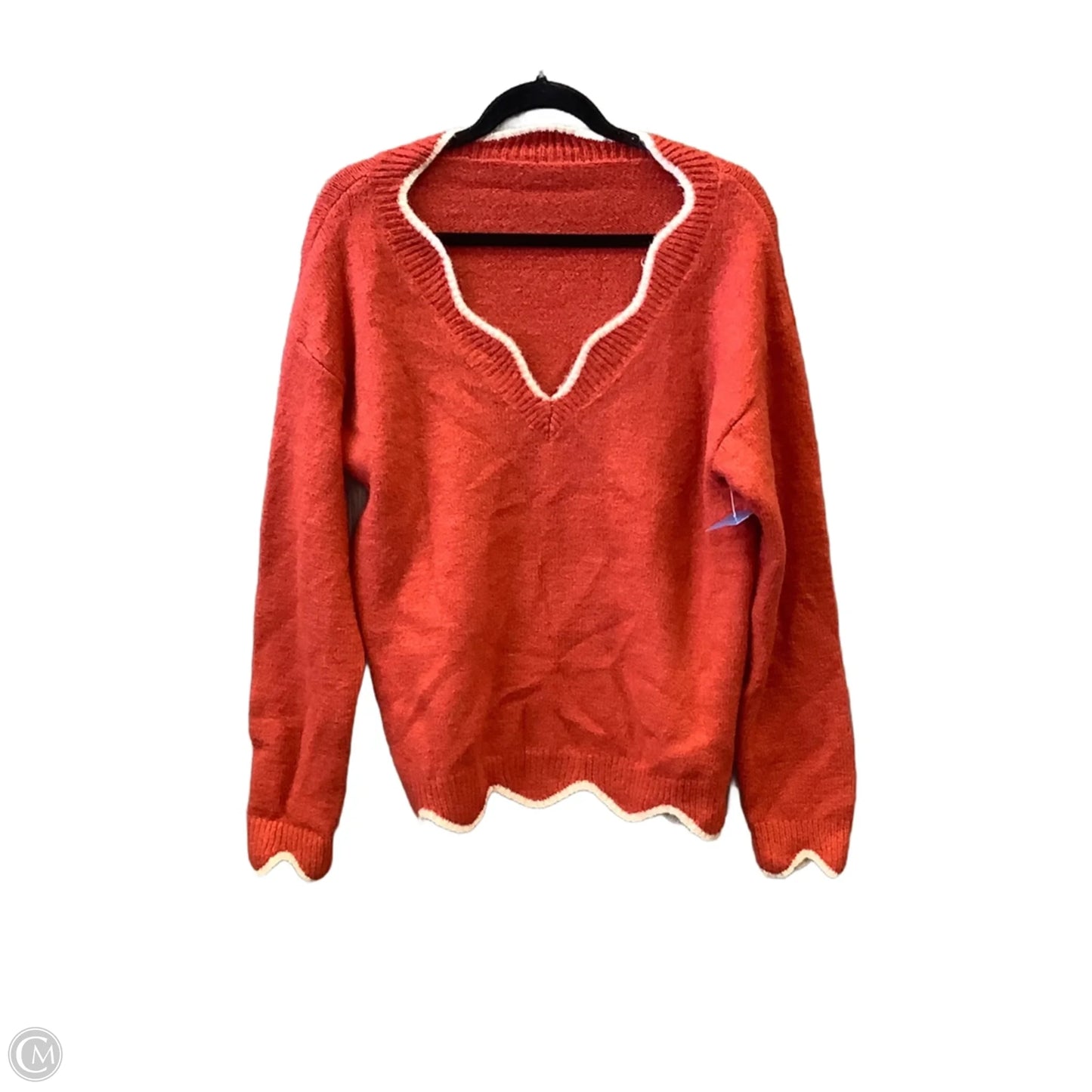 Sweater By Clothes Mentor In Red, Size: S
