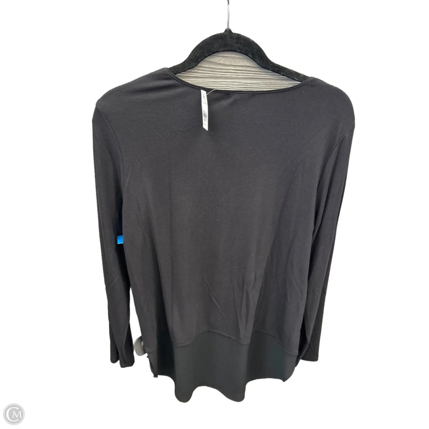 Top Long Sleeve Basic By Ann Taylor In Black, Size: M