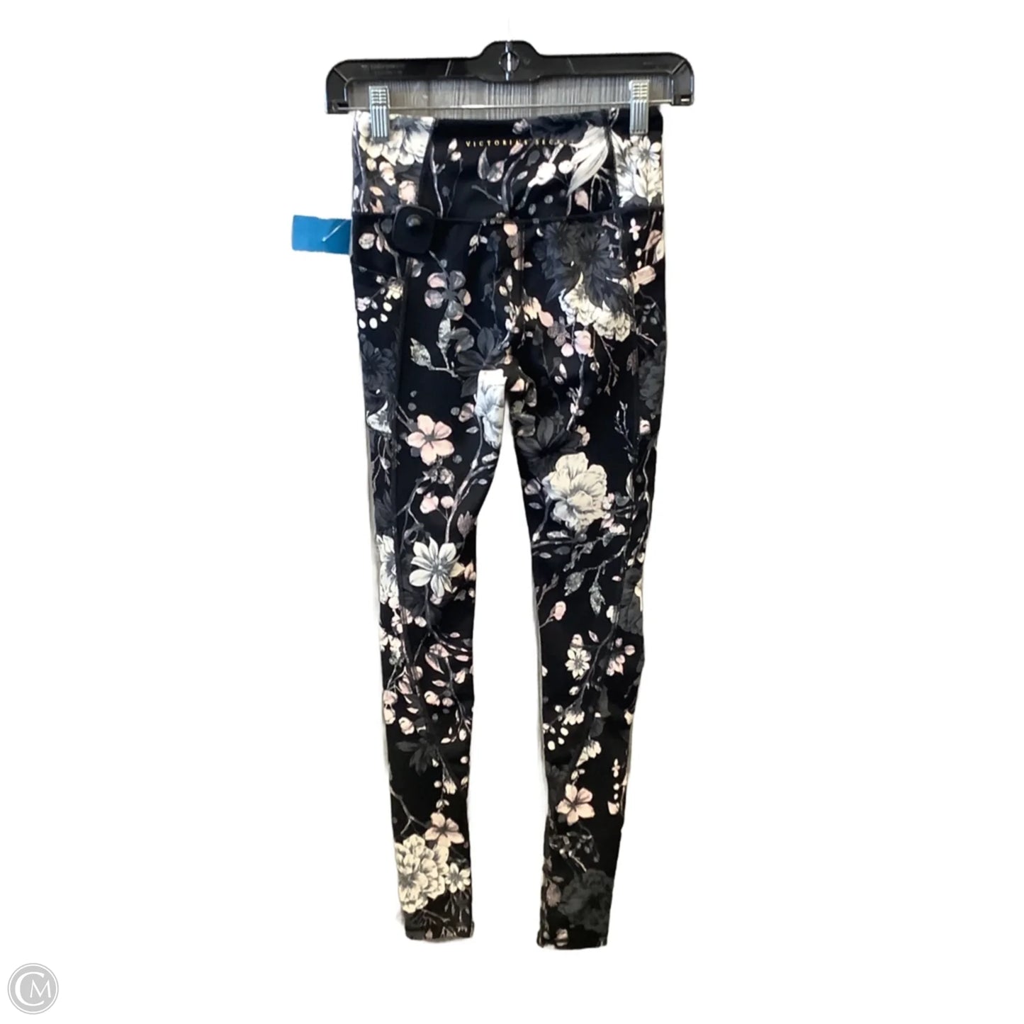 Athletic Leggings By Victorias Secret In Floral Print, Size: Xs