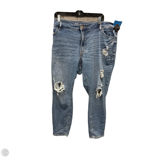 Jeans Boot Cut By Old Navy In Blue Denim, Size: 22