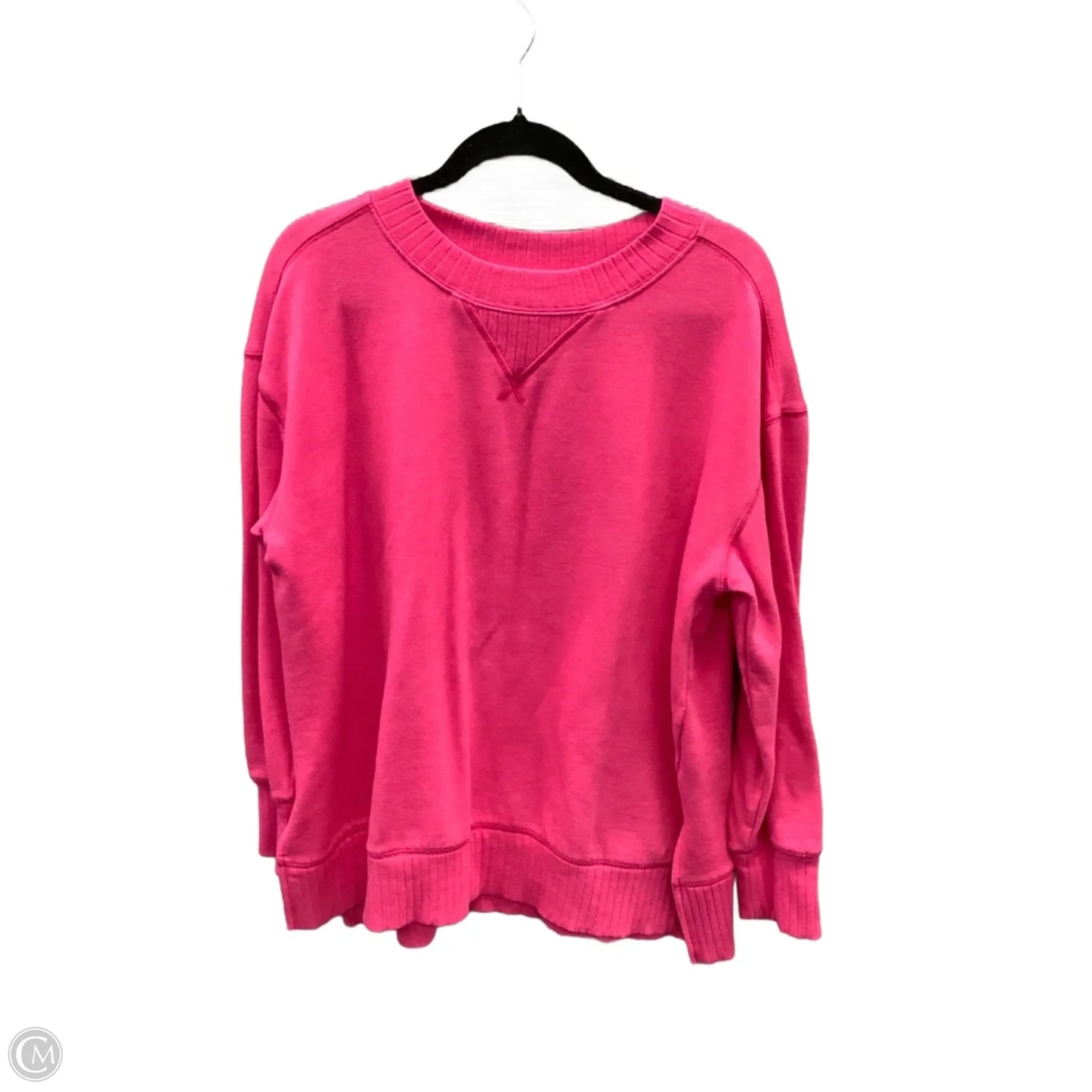 Sweatshirt Crewneck By Maurices In Pink, Size: L