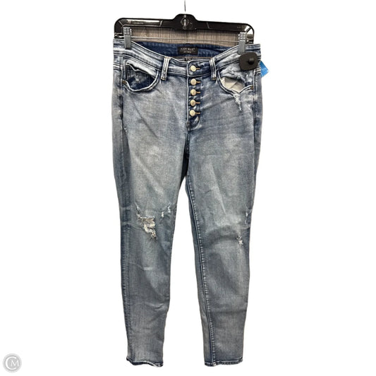 Jeans Skinny By Judy Blue In Blue Denim, Size: 6