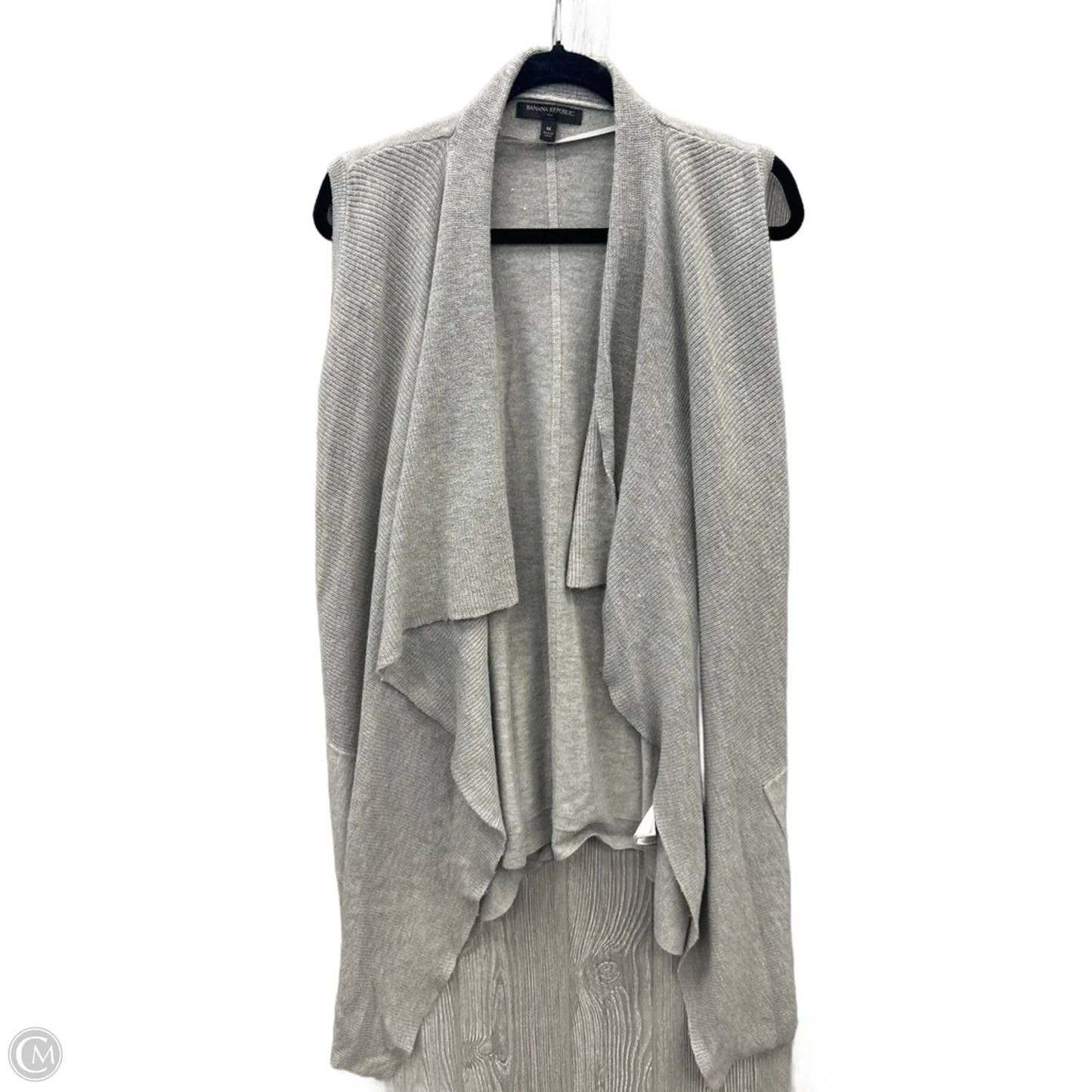 Vest Other By Banana Republic In Grey, Size: M