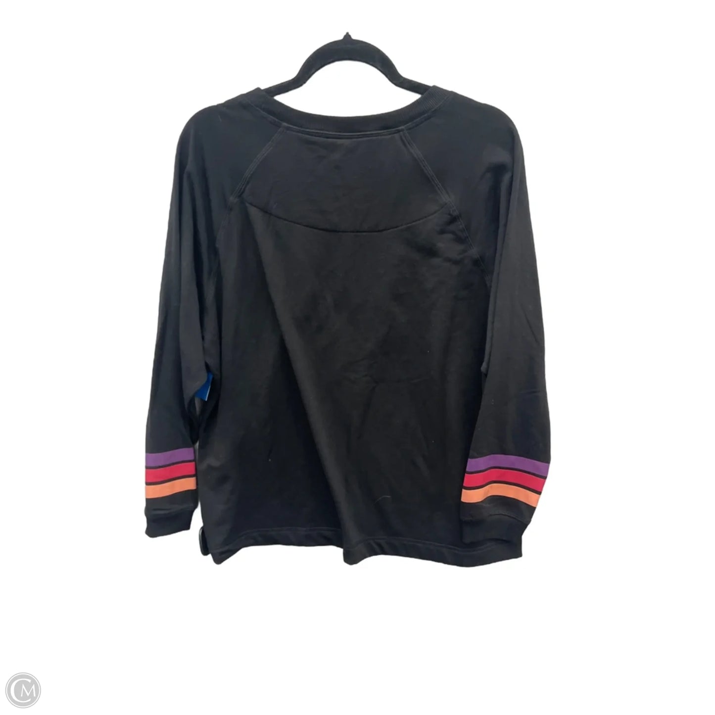 Top Long Sleeve By Joyspun In Black, Size: L