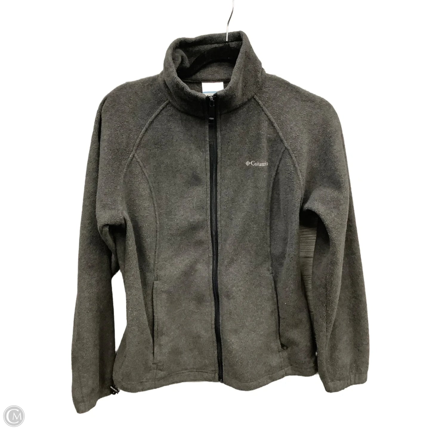 Jacket Fleece By Columbia In Grey, Size: M